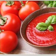 Step-by-step recipe for making classic gazpacho soup Delicious and aromatic gazpacho soup with celery, recipe