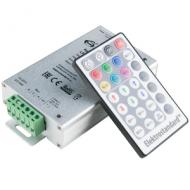 Ang pinakasimpleng controller para sa isang RGB strip sa tatlong transistors Rgb DIY LED strip controller