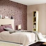 How to paste wallpaper in the bedroom?