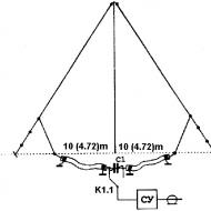 Vertikal ram Effektiv HF -antenn på 80 meter