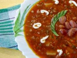 Lenten bean soup - recipe na may larawan Bean soup para sa Kuwaresma