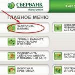 The main ways to check the balance of the Sberbank card Mobile Bank request card balance