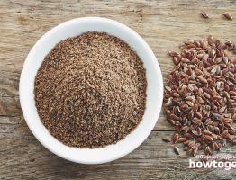 Flaxseed flour for weight loss: rules of use and recipes