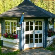Finnish grill house at gazebo para sa summer cottage (na may larawan) Mga guhit ng grill house na may mga sukat