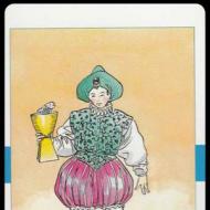Interpretation of Tarot cards Cups