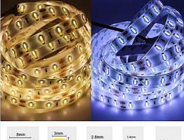 Typy a typy LED: klasifikácia, charakteristiky, účel Bezbalové LED