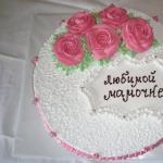 Nádherná narodeninová torta pre mamu