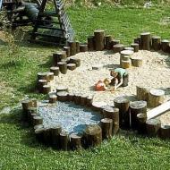 How to decorate a children's playground - with your own hands, from landscape to decoration