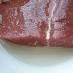Hovädzie mäso pečené v rukáve: recept s fotografiou