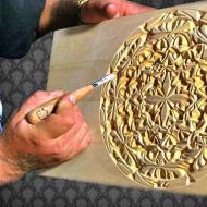 Geometric woodcarving, geometric ornament Paano matutong gumuhit ng geometric pattern para sa pag-ukit
