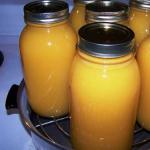 Äppelsaft konservering efter juicers