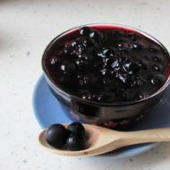 Black currant gelé recept för vintern sylt