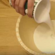 Step-by-step recipe for dough on kefir without yeast for pizza