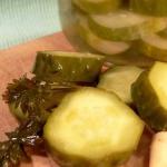 Pickled gurkor recept på vintern: crunchy