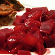Beet Stew with Carrots and Onions