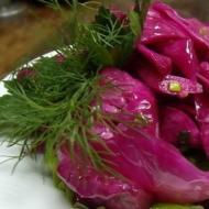 Pickled Cabbage with Beetroot: A Fast Food Recipe